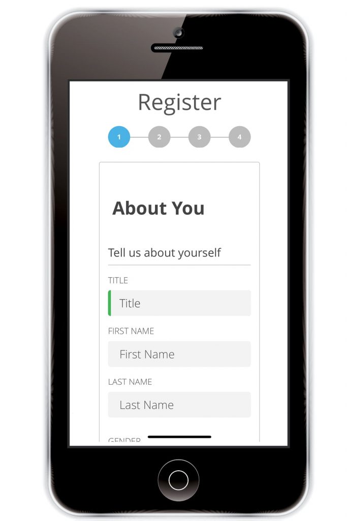 Digital patient registration