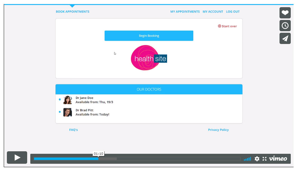 healthsite covid-19 pre-screening